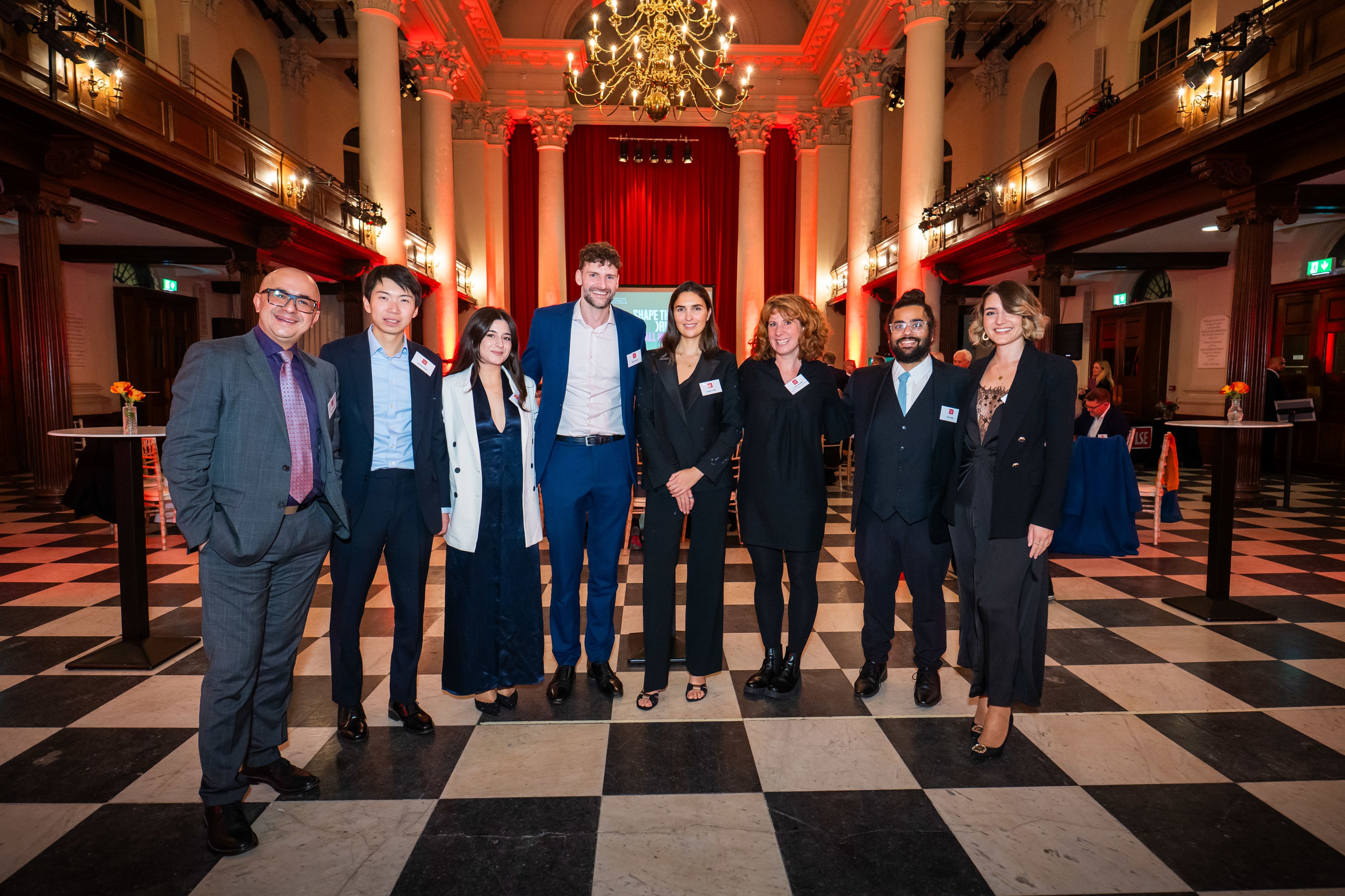 Aerial shot of LSE campus