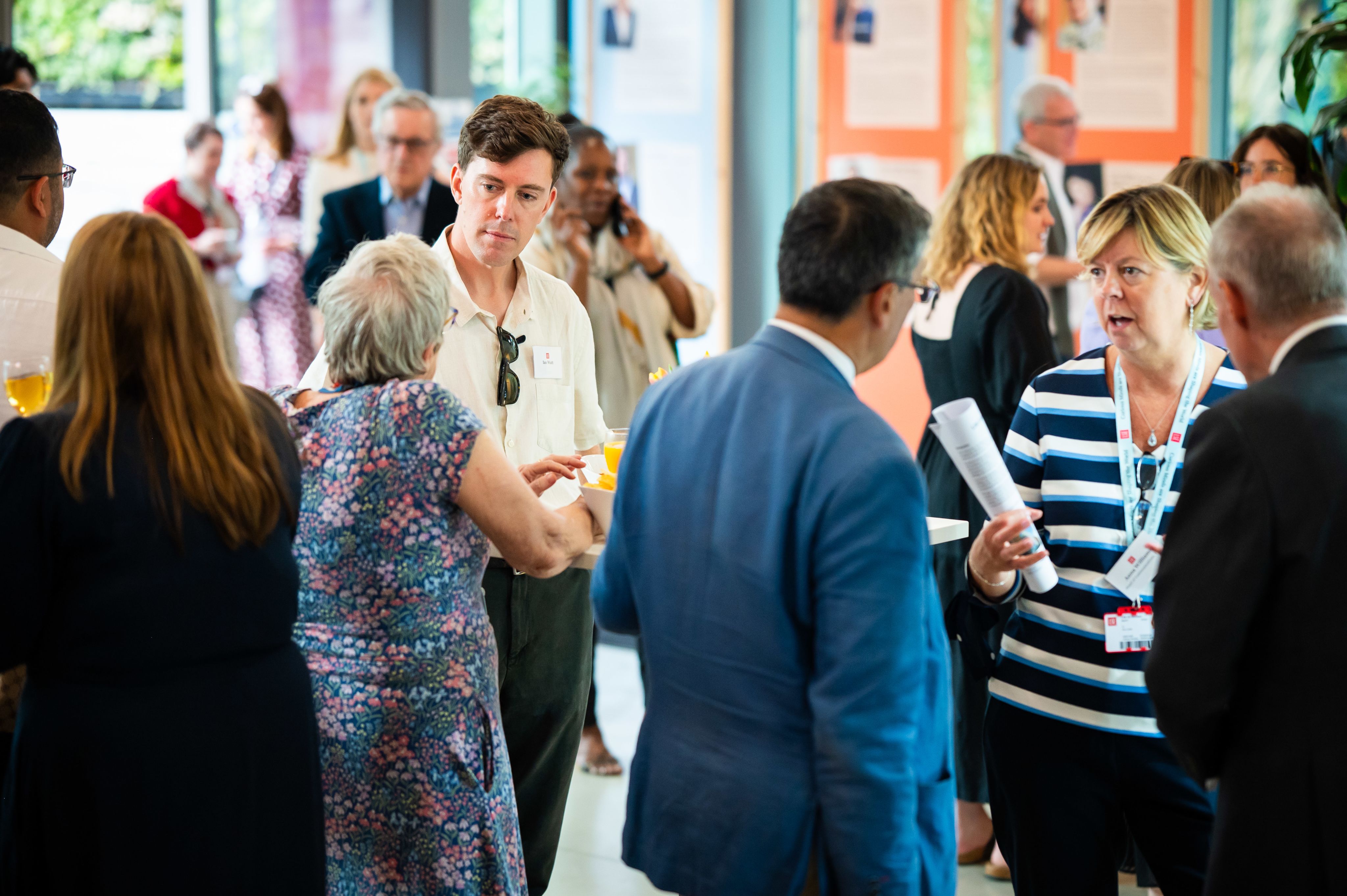 Donors at an event